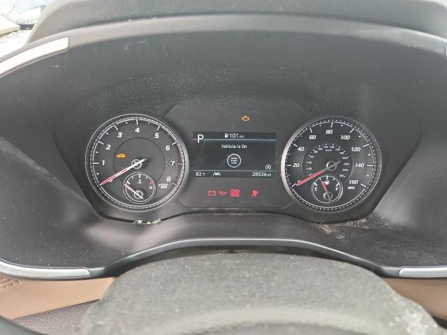 5NMS24AJ3PH561661 - 2023 HYUNDAI SANTA FE SEL Синий фото 9