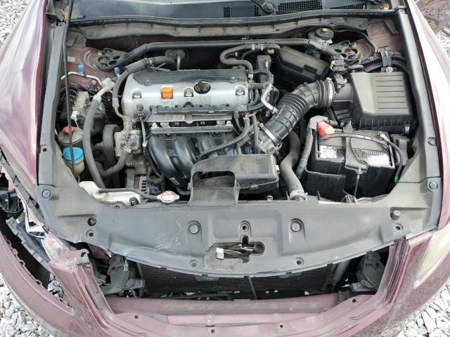 1HGCP2F83CA115290 - 2012 HONDA ACCORD EXL BURGUNDY photo 11