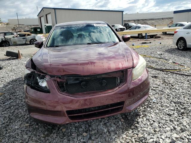 1HGCP2F83CA115290 - 2012 HONDA ACCORD EXL BURGUNDY photo 5
