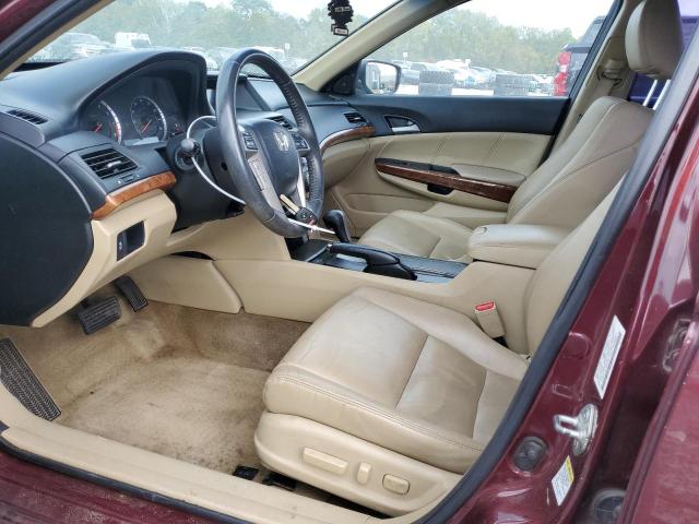 1HGCP2F83CA115290 - 2012 HONDA ACCORD EXL BURGUNDY photo 7