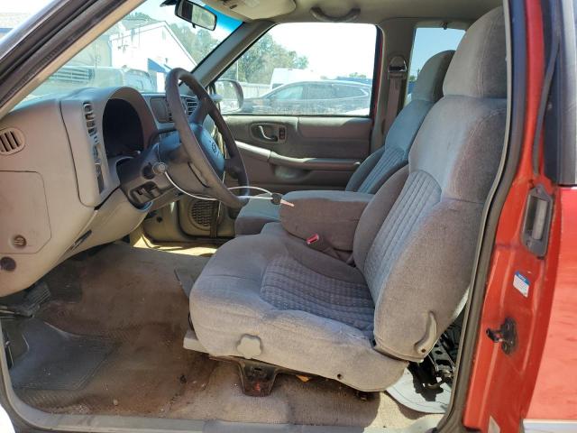 1GCCS19X1X8100889 - 1999 CHEVROLET S TRUCK S10 წითელი ფოტო 7