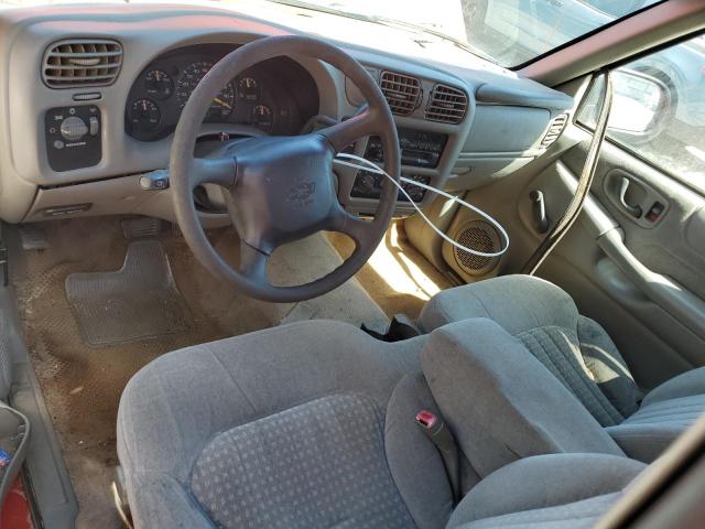 1GCCS19X1X8100889 - 1999 CHEVROLET S TRUCK S10 წითელი ფოტო 8