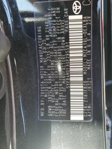 5YFB4MDE9SP285591 - 2025 TOYOTA COROLLA LE 黑色 照片 13