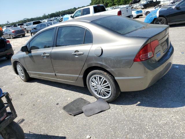 1HGFA16546L086244 - 2006 HONDA CIVIC LX BROWN photo 3