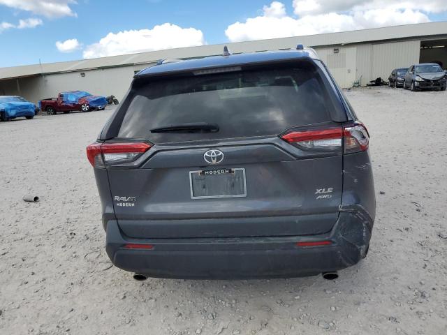 2T3P1RFV7NC319936 - 2022 TOYOTA RAV4 XLE GRAY photo 6