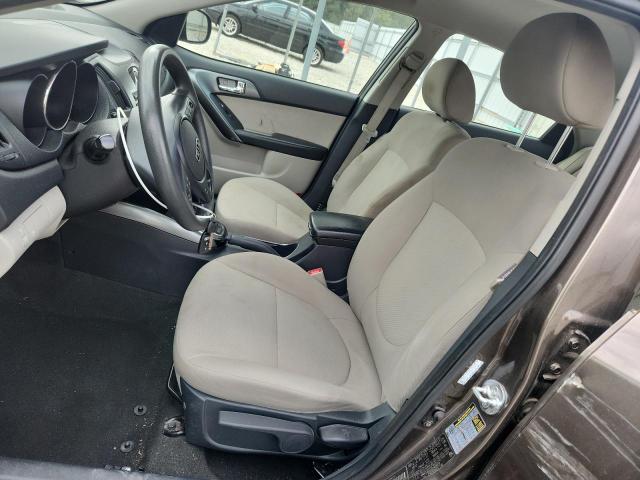 KNAFU4A22D5696159 - 2013 KIA FORTE EX 棕色 照片 7