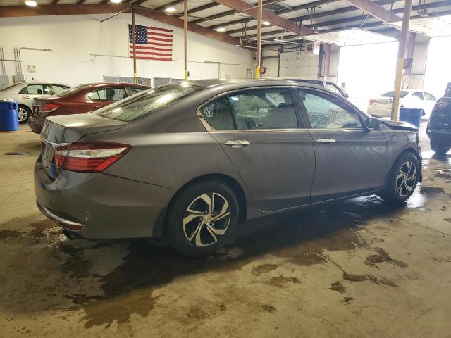 1HGCR2F39GA056170 - 2016 HONDA ACCORD LX GRAY photo 3
