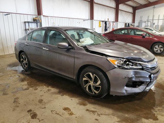 1HGCR2F39GA056170 - 2016 HONDA ACCORD LX GRAY photo 4