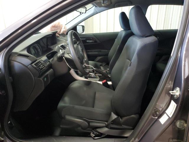 1HGCR2F39GA056170 - 2016 HONDA ACCORD LX GRAY photo 7