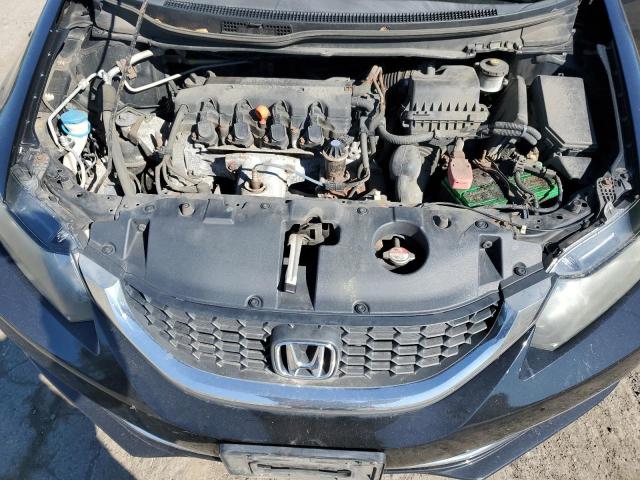 19XFB2F57FE219833 - 2015 HONDA CIVIC LX BLACK photo 11