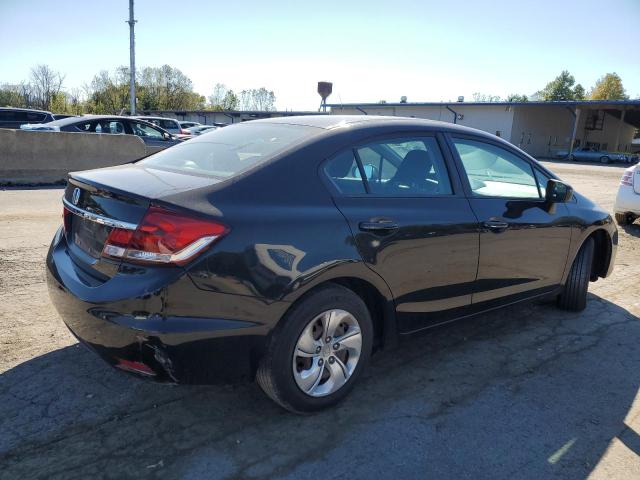 19XFB2F57FE219833 - 2015 HONDA CIVIC LX BLACK photo 3