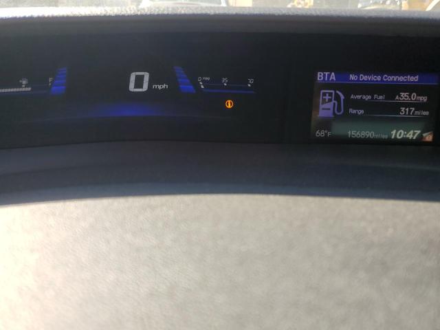 19XFB2F57FE219833 - 2015 HONDA CIVIC LX BLACK photo 9