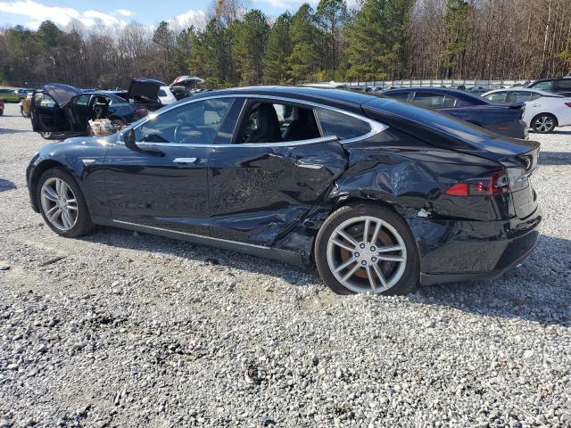 5YJSA1E29FF104325 - 2015 TESLA MODEL S BLACK photo 2