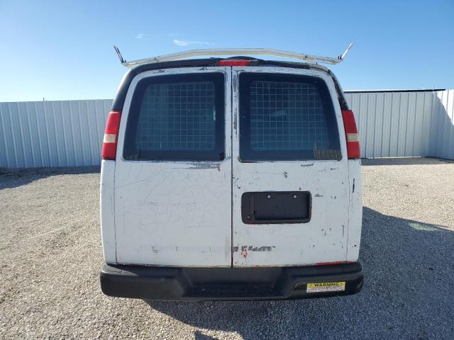 1GCGG25C391128166 - 2009 CHEVROLET EXPRESS G2 WHITE photo 6
