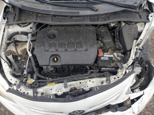 5YFBU4EE3DP126115 - 2013 TOYOTA COROLLA BASE Beyaz fotoğraf 11