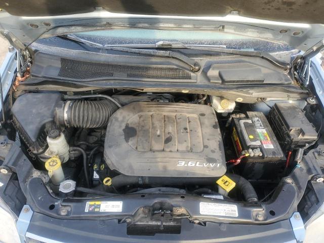 2C4RC1CG8DR537806 - 2013 CHRYSLER TOWN & COU TOURING L BLUE photo 12