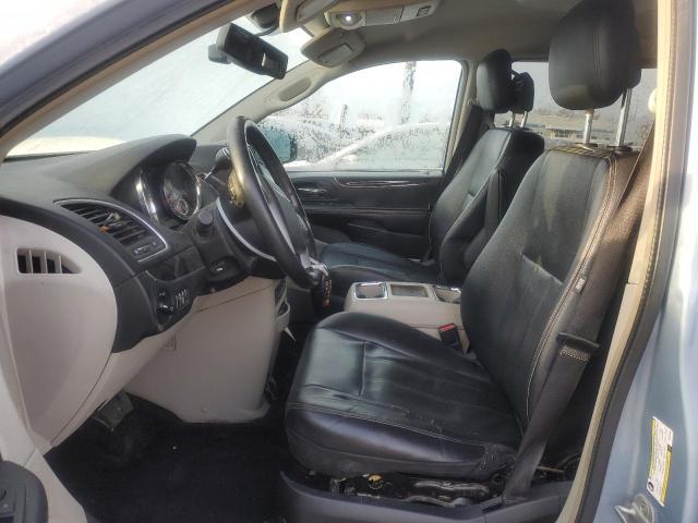 2C4RC1CG8DR537806 - 2013 CHRYSLER TOWN & COU TOURING L BLUE photo 7