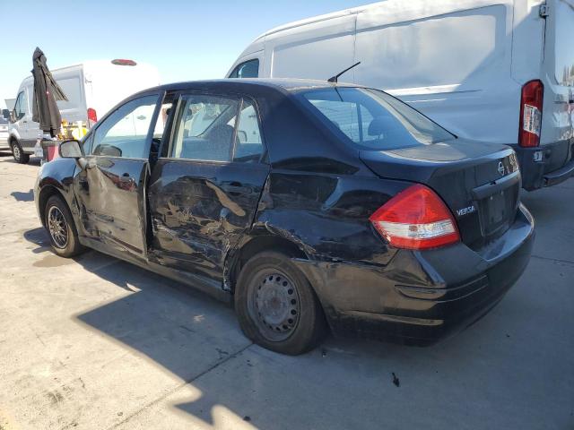 3N1CC1AP3BL371815 - 2011 NISSAN VERSA S BLACK photo 2