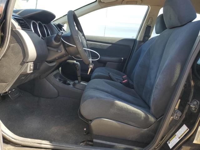 3N1CC1AP3BL371815 - 2011 NISSAN VERSA S BLACK photo 7