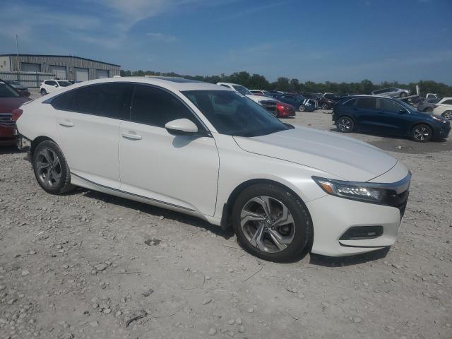 1HGCV1F54JA255898 - 2018 HONDA ACCORD EXL WHITE photo 4