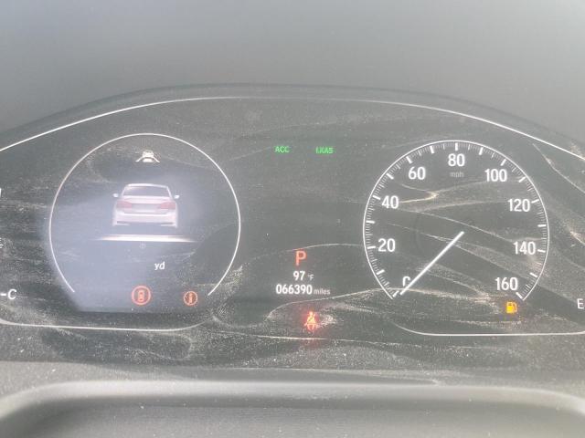 1HGCV1F54JA255898 - 2018 HONDA ACCORD EXL WHITE photo 9