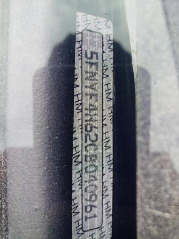 5FNYF4H62CB040961 - 2012 HONDA PILOT EXL 灰色 照片 12