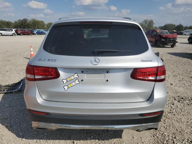WDC0G4KBXHF142408 - 2017 MERCEDES-BENZ GLC 300 4MATIC SILVER photo 6