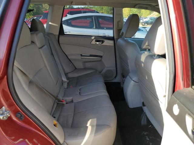 JF2SHAEC5BH759307 - 2011 SUBARU FORESTER LIMITED ბურგუნდია ფოტო 10