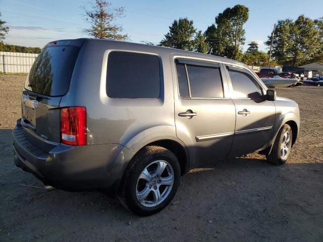 5FNYF4H58CB009320 - 2012 HONDA PILOT EXL ნაცრისფერი ფოტო 3