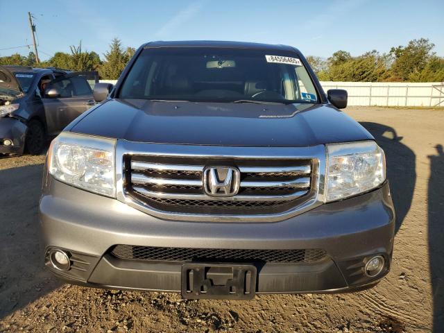 5FNYF4H58CB009320 - 2012 HONDA PILOT EXL ნაცრისფერი ფოტო 5
