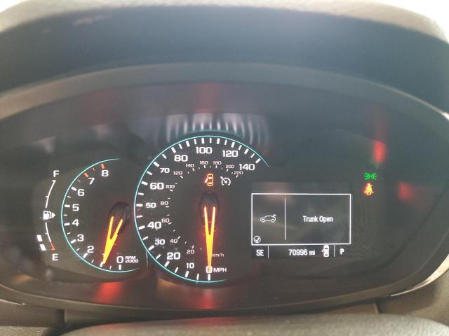 3GNCJLSB9KL327648 - 2019 CHEVROLET TRAX 1LT Argent photo 9