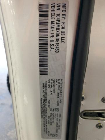 1C4PJMBX0ND515450 - 2022 JEEP CHEROKEE TRAILHAWK WHITE photo 14