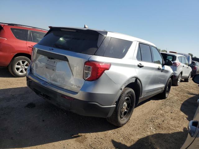 1FM5K8AB3NGB04958 - 2022 FORD EXPLORER POLICE INTERCEPTOR ვერცხლისფერი ფოტო 3