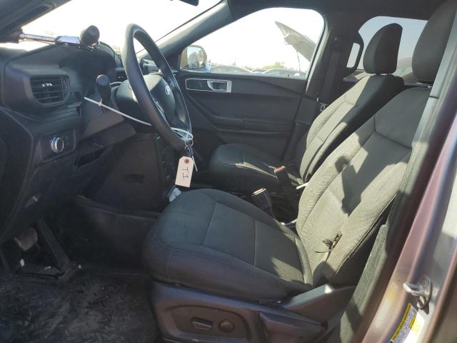 1FM5K8AB3NGB04958 - 2022 FORD EXPLORER POLICE INTERCEPTOR ვერცხლისფერი ფოტო 7