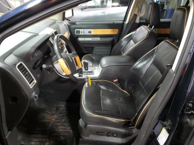 2LMDU88C48BJ32563 - 2008 LINCOLN MKX BLUE photo 7