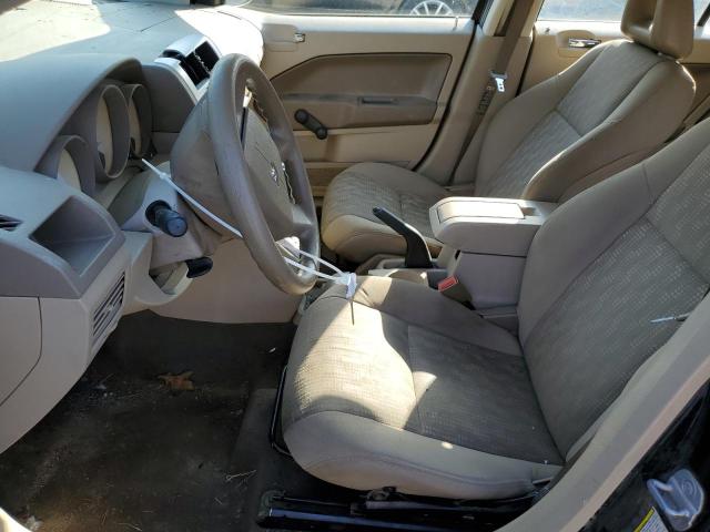 1B3HB28B18D532880 - 2008 DODGE CALIBER BLACK photo 7