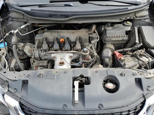 19XFB2F82DE200503 - 2013 HONDA CIVIC EX GRAY photo 11