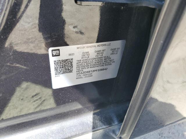 1G1ZD5ST2PF228842 - 2023 CHEVROLET MALIBU LT Blau Foto 12