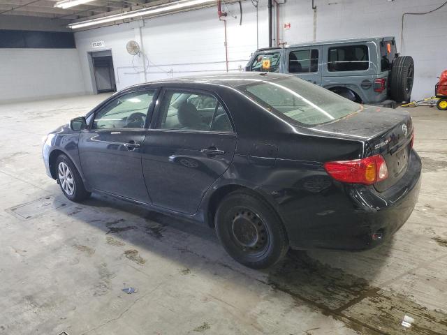 JTDBL40E69J025589 - 2009 TOYOTA COROLLA BASE BLACK photo 2