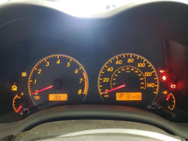 JTDBL40E69J025589 - 2009 TOYOTA COROLLA BASE BLACK photo 9