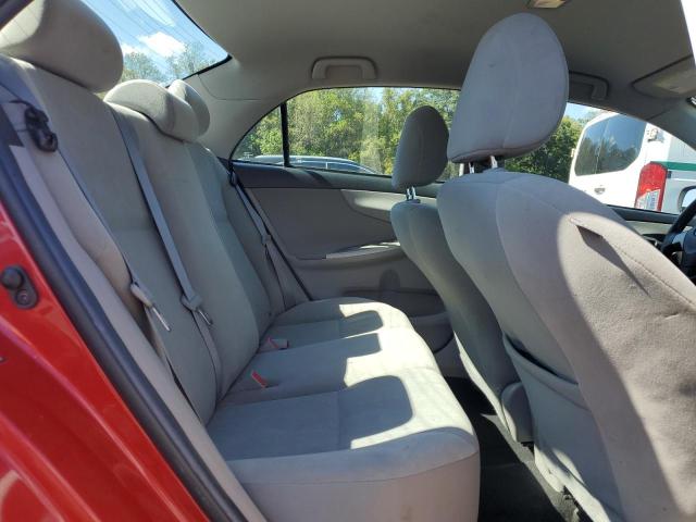 2T1BU4EE1BC593689 - 2011 TOYOTA COROLLA BASE أحمر صورة 10