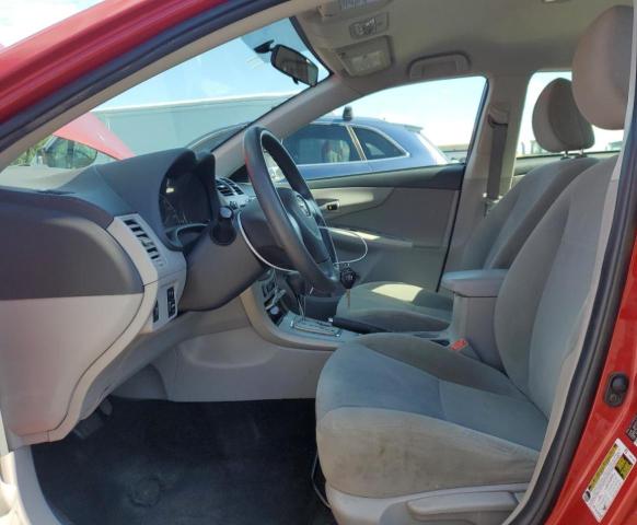 2T1BU4EE1BC593689 - 2011 TOYOTA COROLLA BASE أحمر صورة 7
