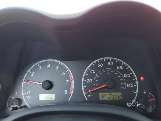 2T1BU4EE1BC593689 - 2011 TOYOTA COROLLA BASE أحمر صورة 9