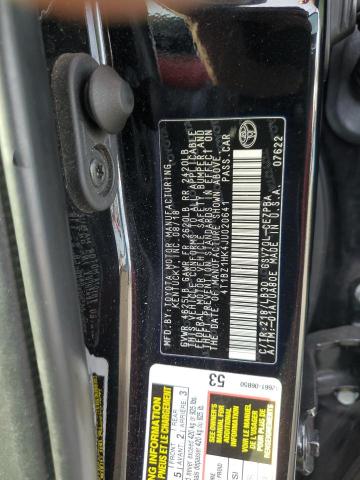 4T1BZ1HK4JU020641 - 2018 TOYOTA CAMRY XSE შავი ფოტო 12