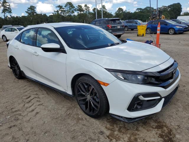 SHHFK7H49LU208368 - 2020 HONDA CIVIC SPORT WHITE photo 4