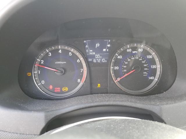 KMHCT4AE2DU548002 - 2013 HYUNDAI ACCENT GLS RED photo 9