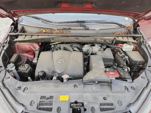 5TDKZRFHXKS319468 - 2019 TOYOTA HIGHLANDER SE 栗色 照片 12