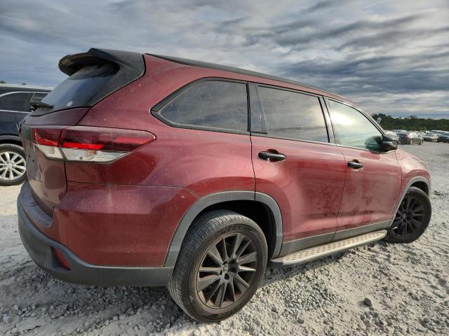 5TDKZRFHXKS319468 - 2019 TOYOTA HIGHLANDER SE 栗色 照片 3