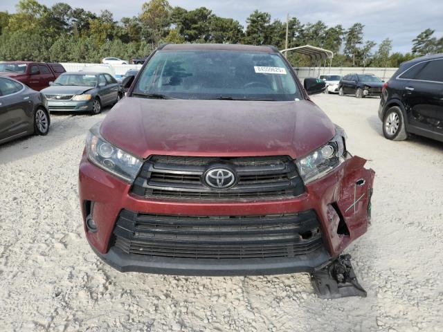 5TDKZRFHXKS319468 - 2019 TOYOTA HIGHLANDER SE 栗色 照片 5