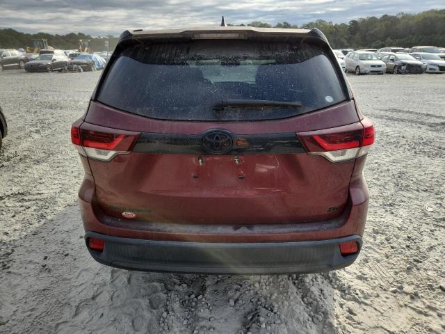 5TDKZRFHXKS319468 - 2019 TOYOTA HIGHLANDER SE 栗色 照片 6